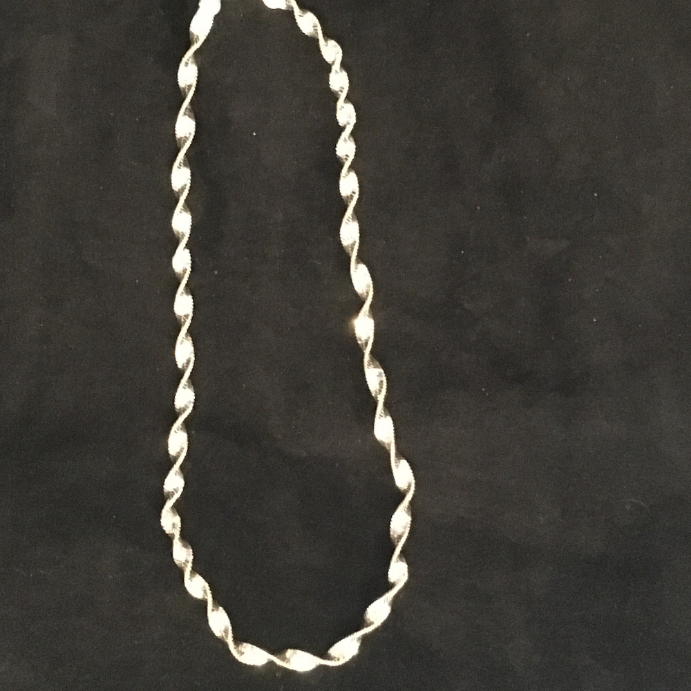 NEW~Sterling Silver Twist Chain